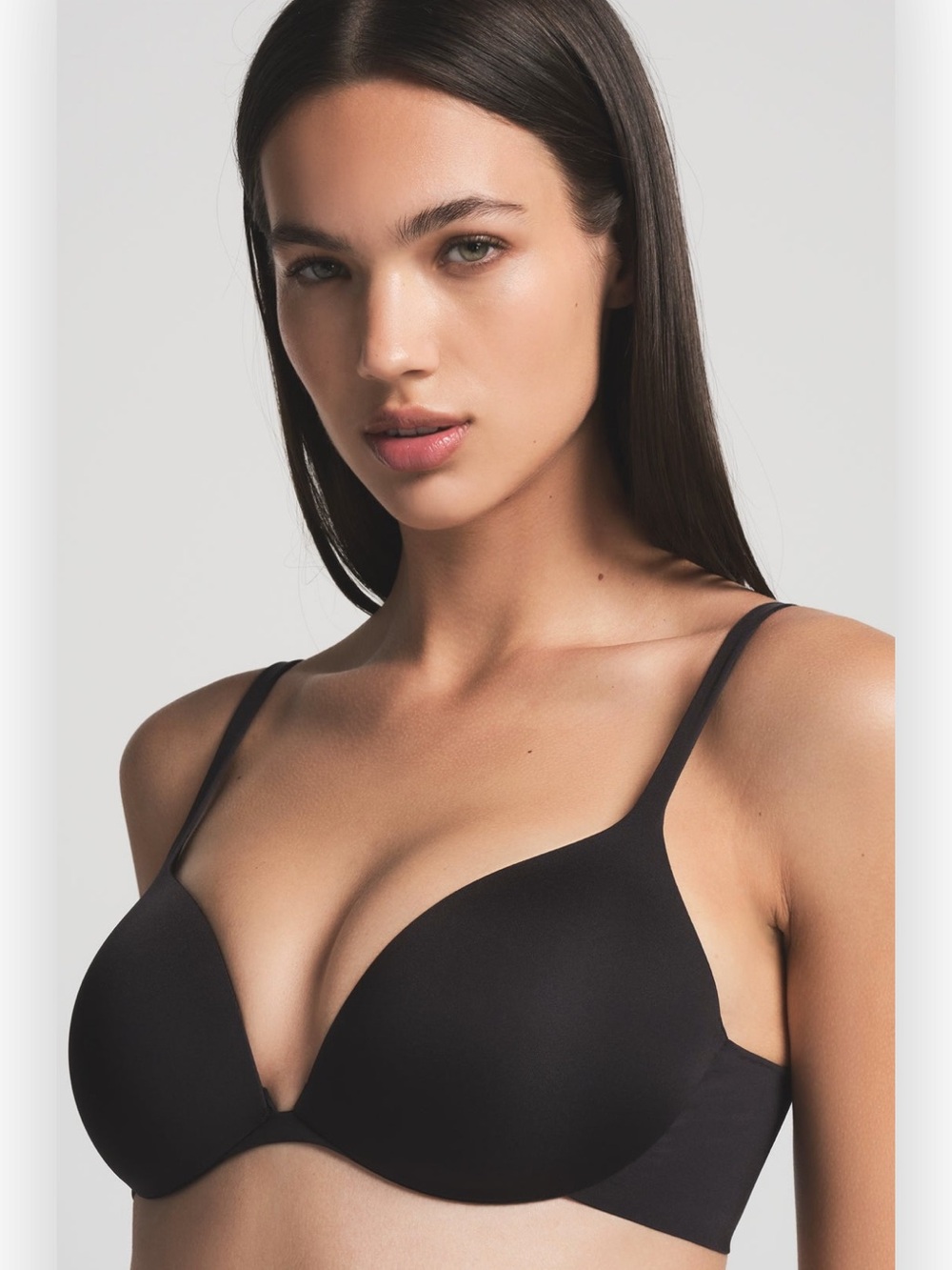 Skims teardrop push up bra
